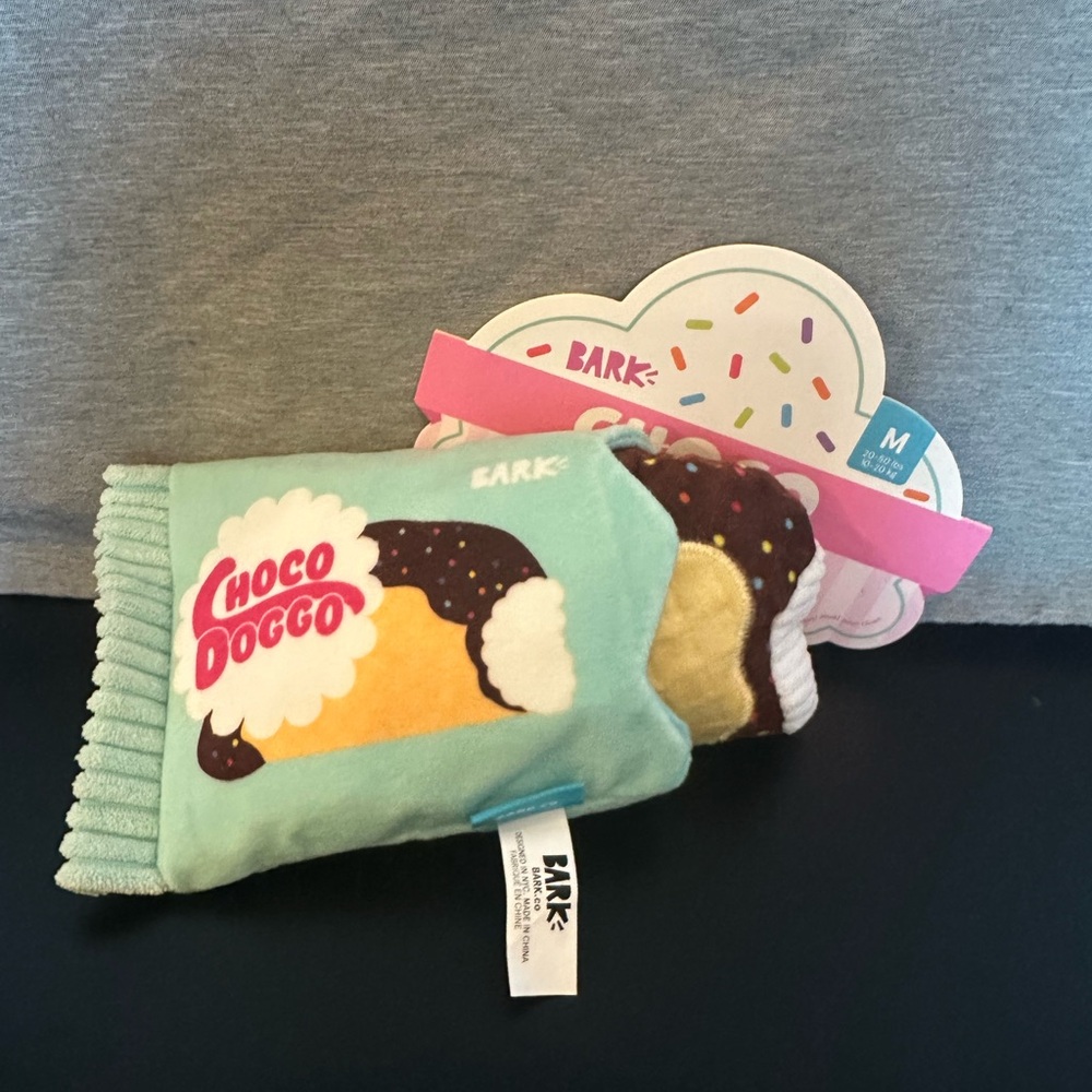 Bark Box Dog Toy Choco Doggo Separate Choco Taco From Crinkle Package Size M Med
